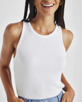 Eco Supersoft Rib Tank - White