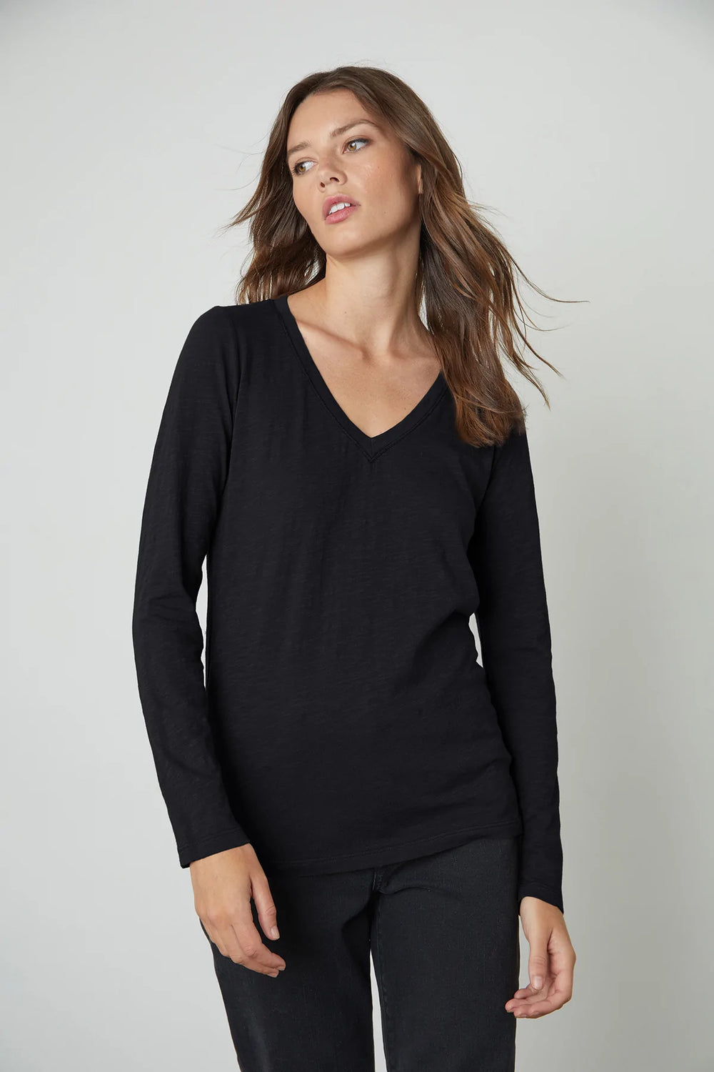 Blaire Original Slub Tee - Black