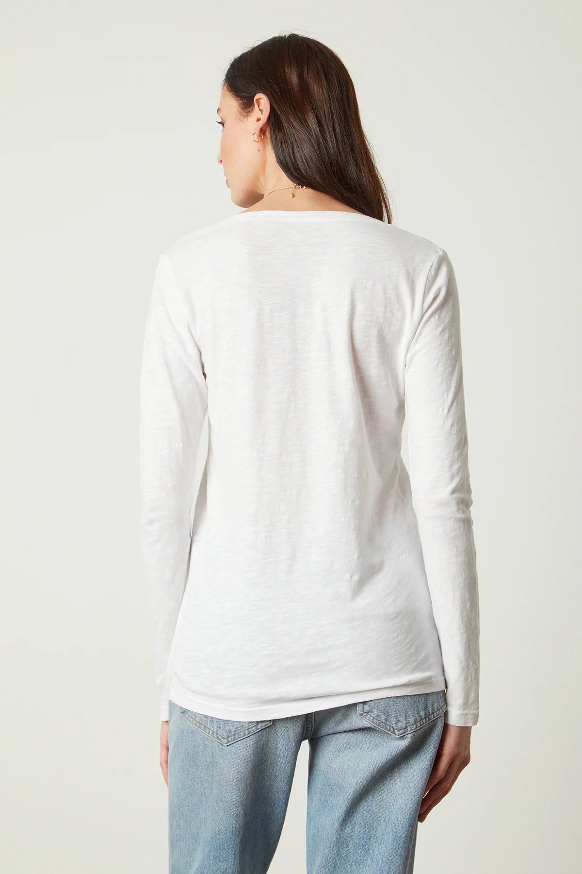 Blaire Original Slub Tee - White