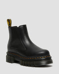 Audrick Nappa Leather Platform Chelsea Boots - Black