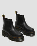 Audrick Nappa Leather Platform Chelsea Boots - Black
