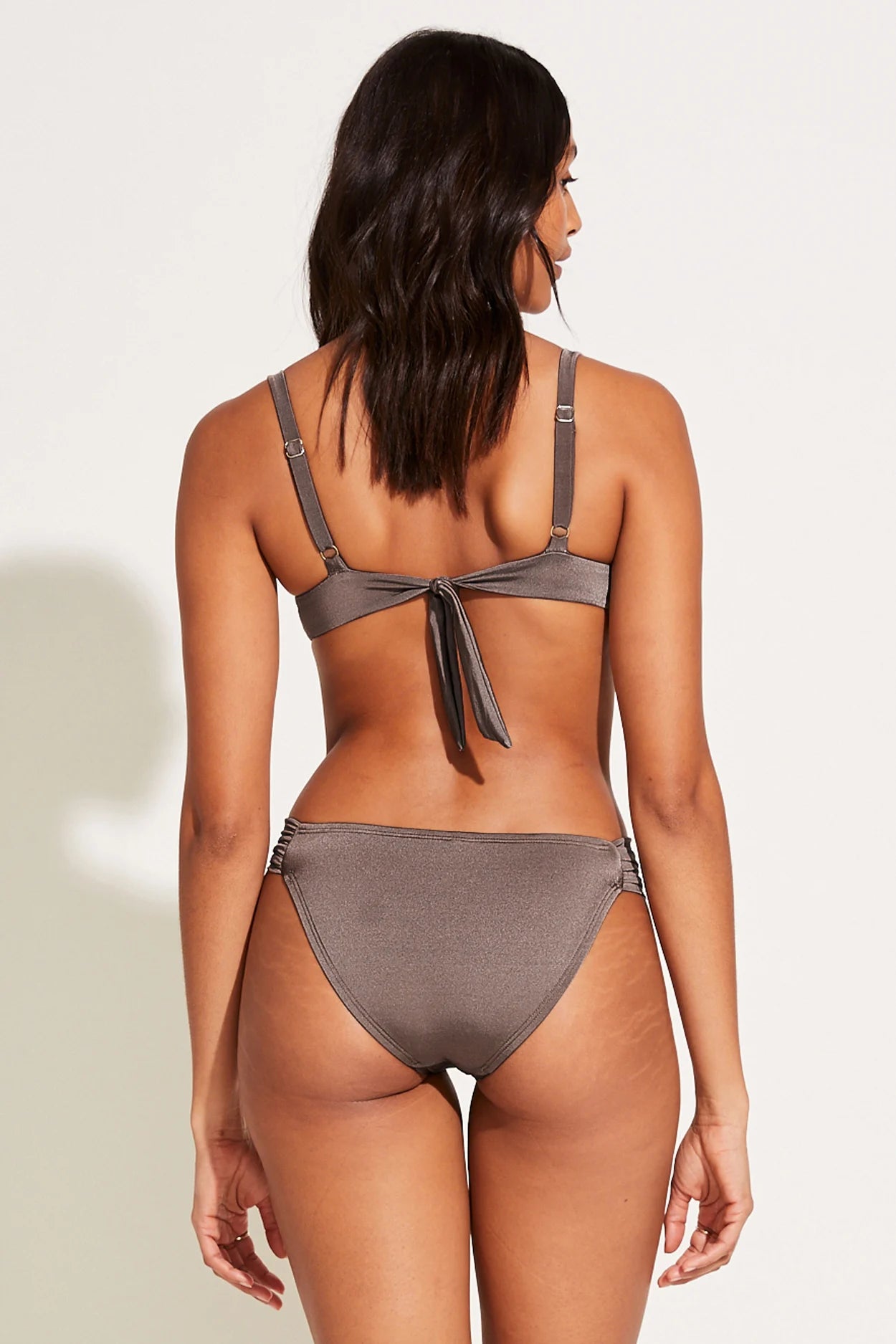 Goldie Underwire Top - Mineral Shimmer EcoLux