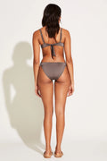 Gemma Ruched Bottom Full Coverage - Mineral Shimmer EcoLux