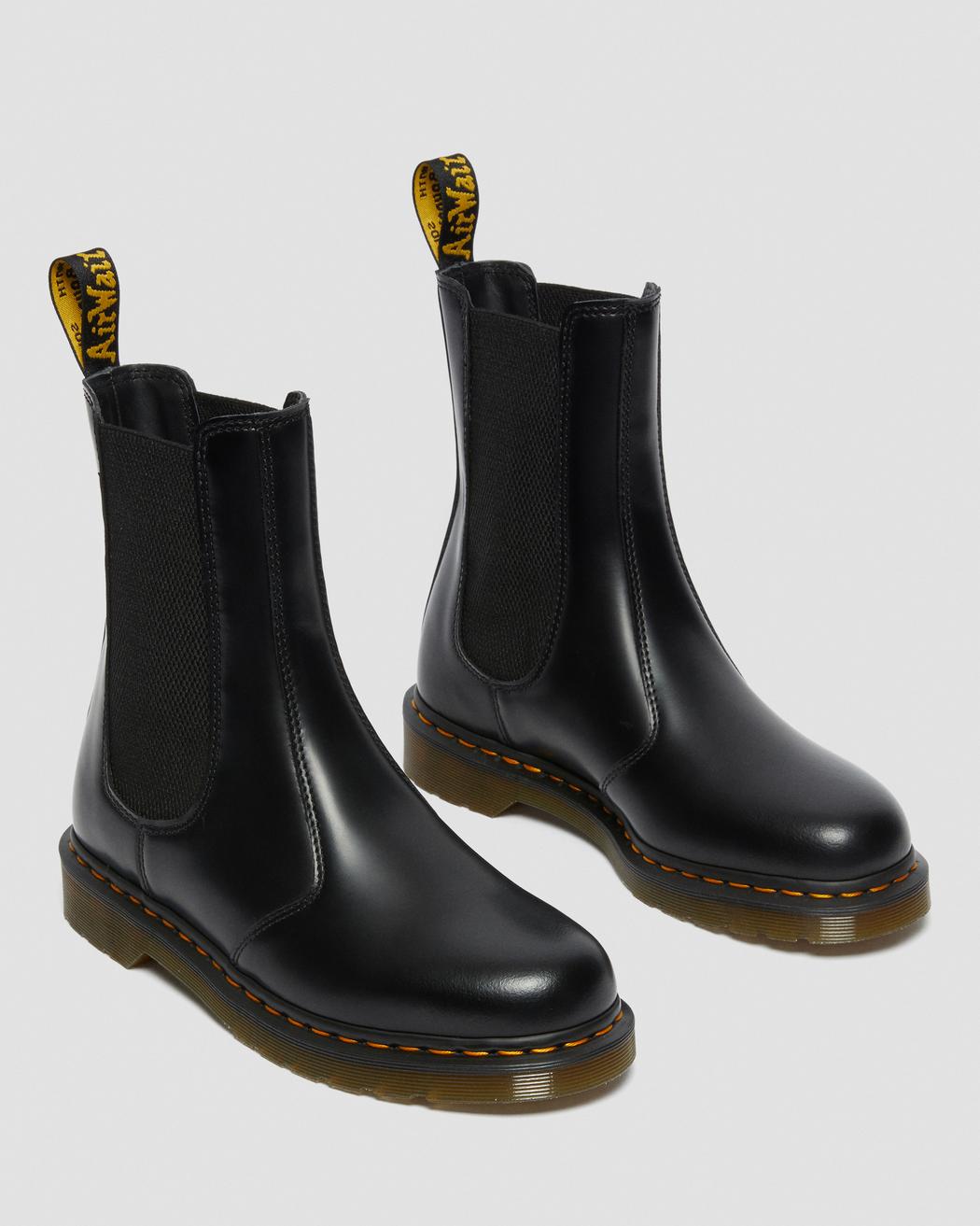 2976 Hi Smooth Leather Chelsea Boots - Black