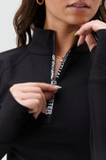 Mia Warm Core Half Zip Long Sleeve