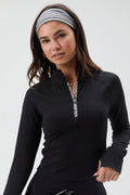 Mia Warm Core Half Zip Long Sleeve