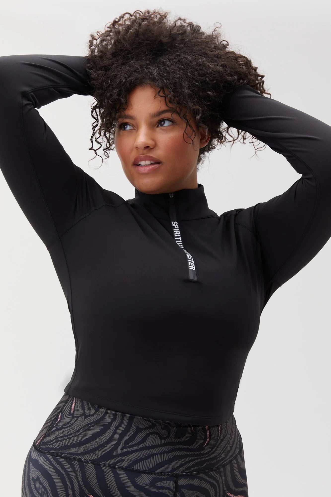 Mia Warm Core Half Zip Long Sleeve