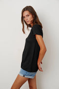 Tilly Original Slub Crew Neck Tee - Black