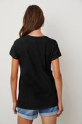 Tilly Original Slub Crew Neck Tee - Black