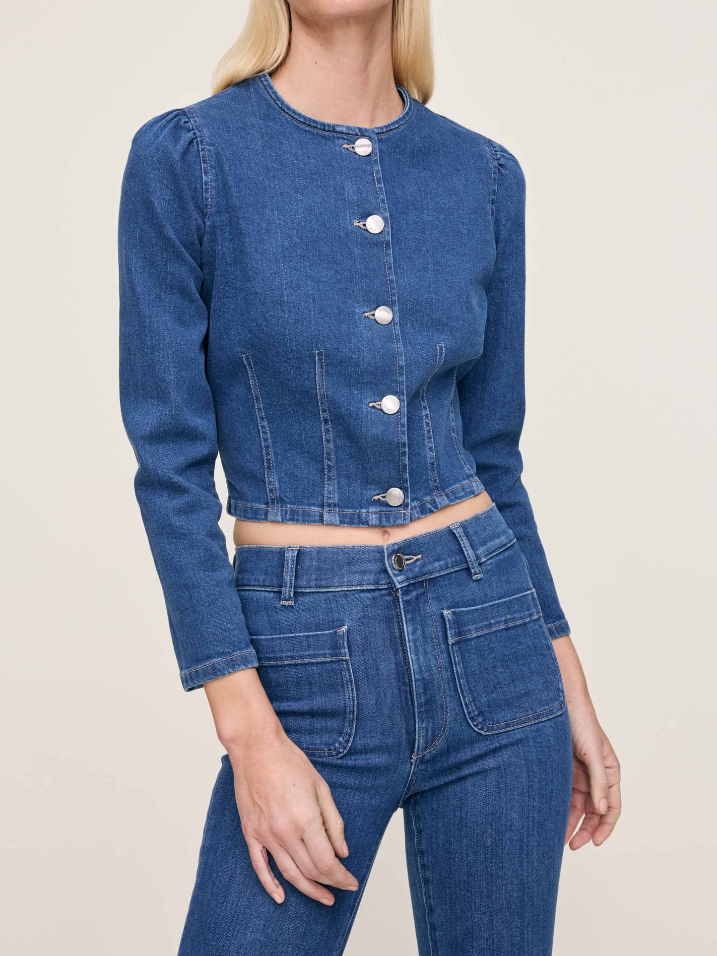 Sculpted Top - Blue Water