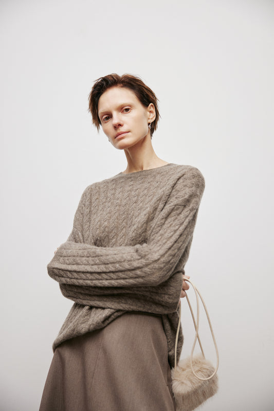 Sweater - Brown