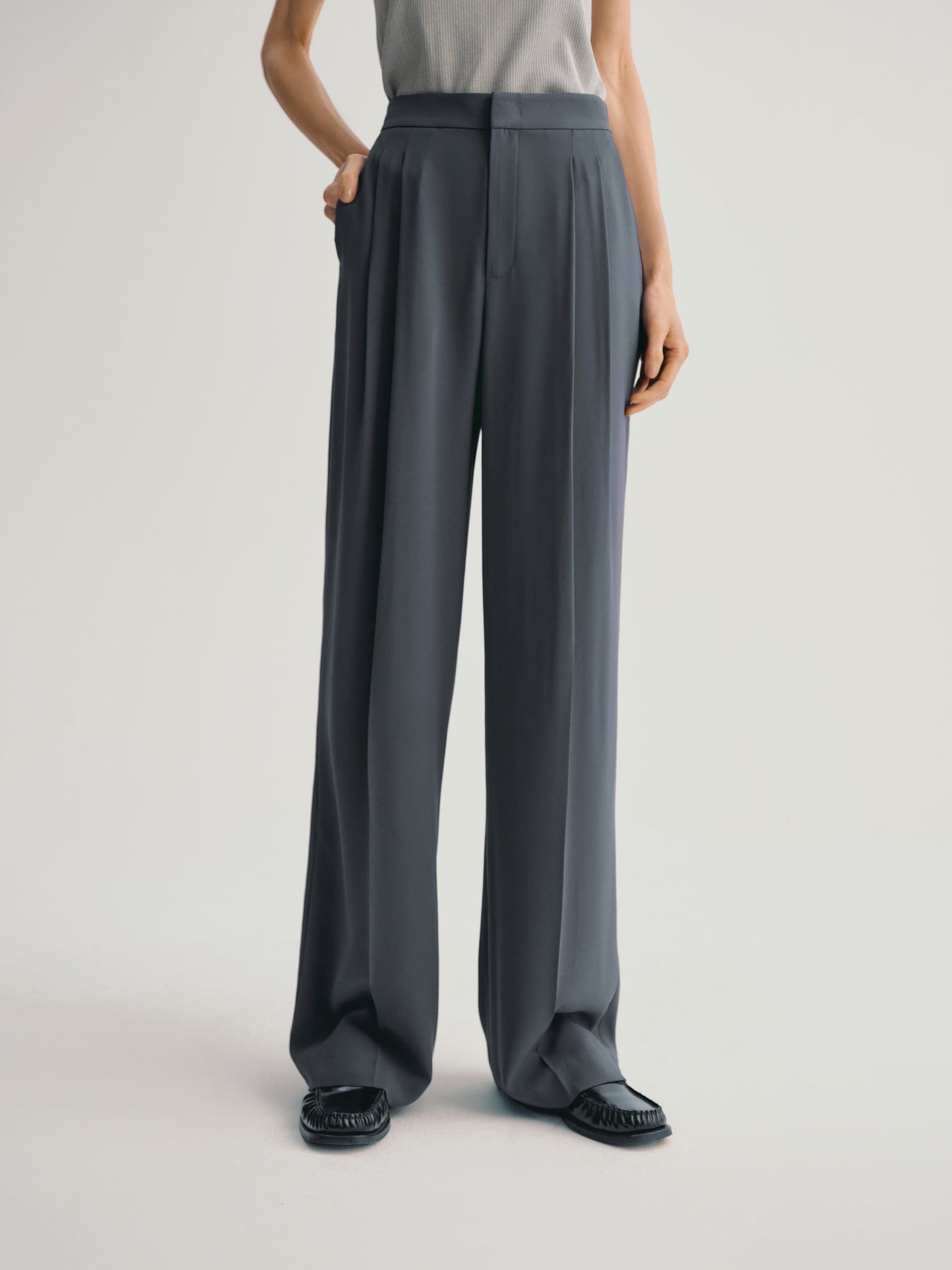 Pants - Gray Blue