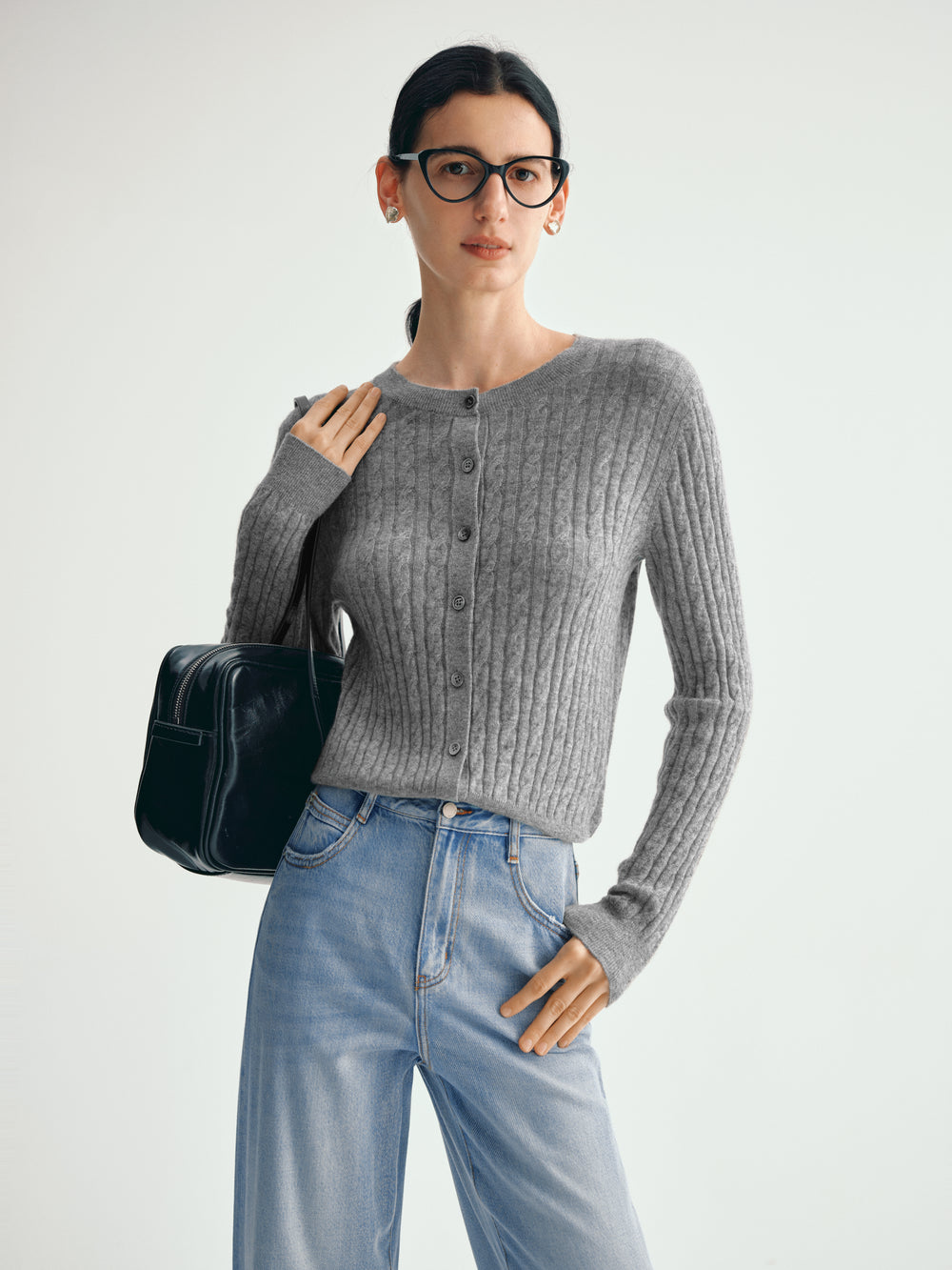 Cardigan - Smoke Gray