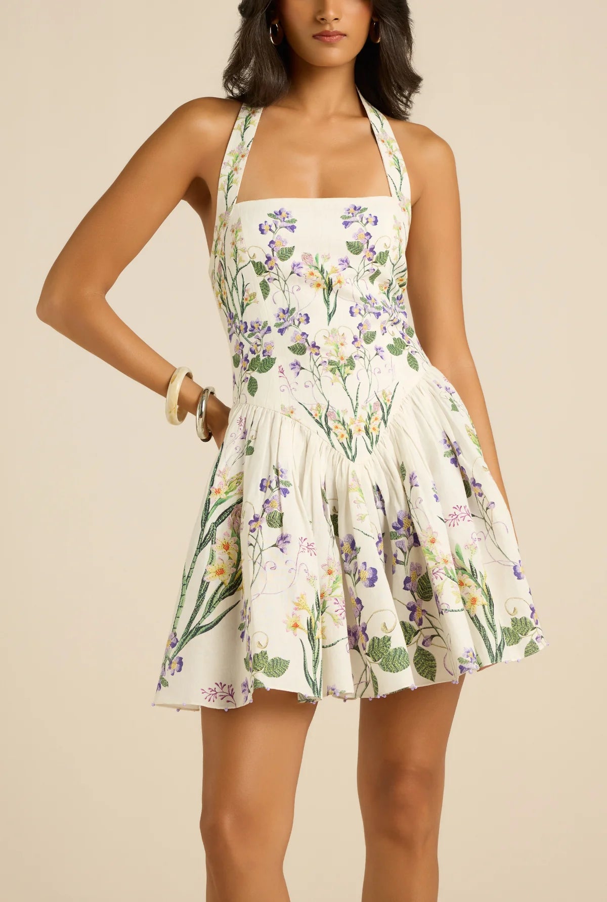 Hemant & Nandita - Anya Corset Mini Dress