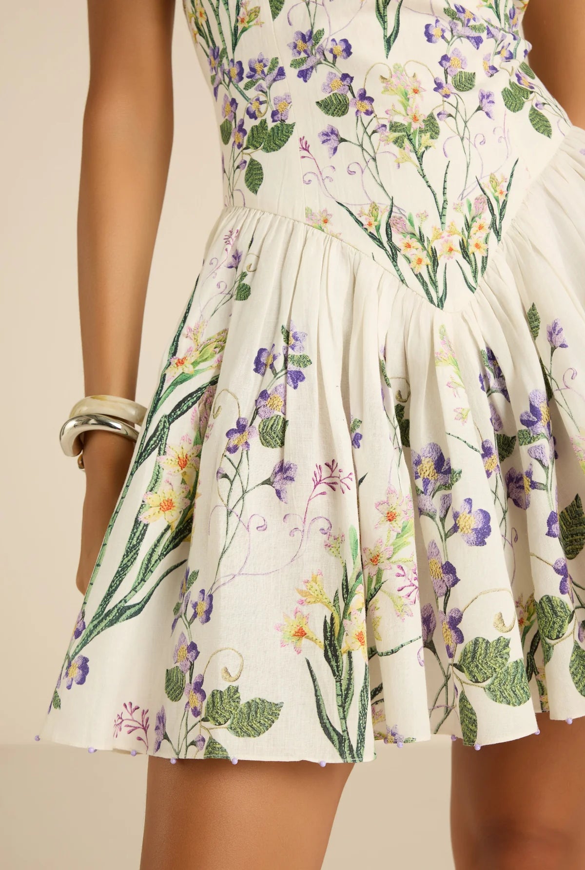 Hemant & Nandita - Anya Corset Mini Dress