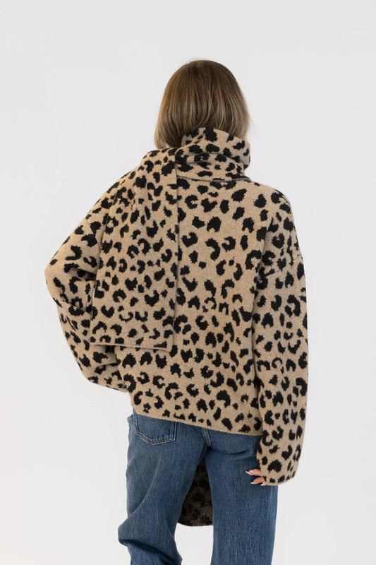 Delaney Coat - Animal Print