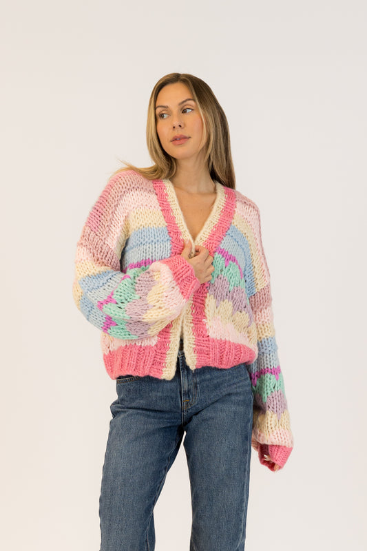 Honour Handmade Cardigan - Multi Color