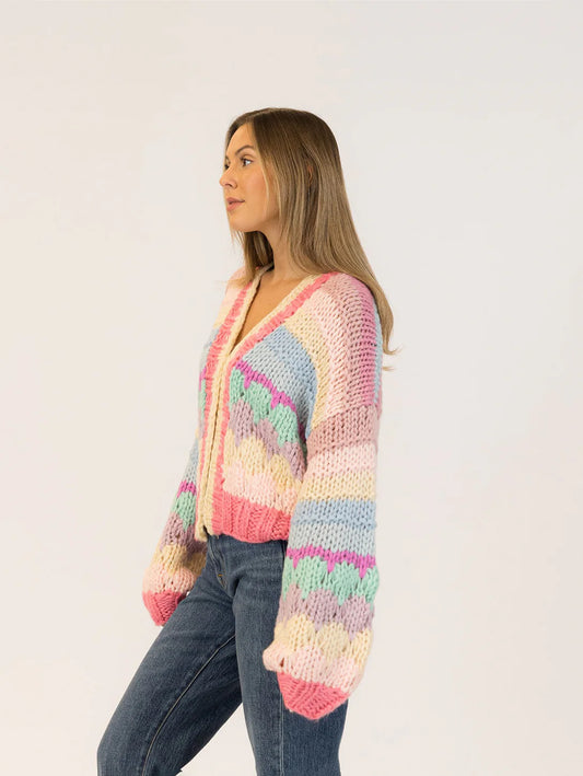 Honour Handmade Cardigan - Multi Color