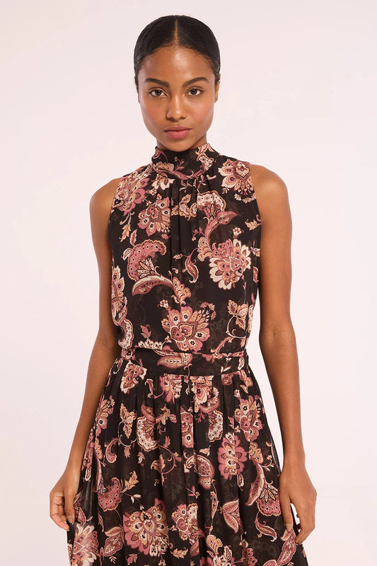 Luka Top - Autumn Chintz Chiffon