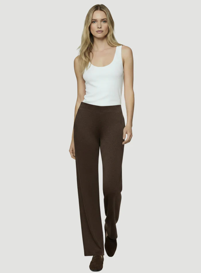 French Terry Wide Leg Pant