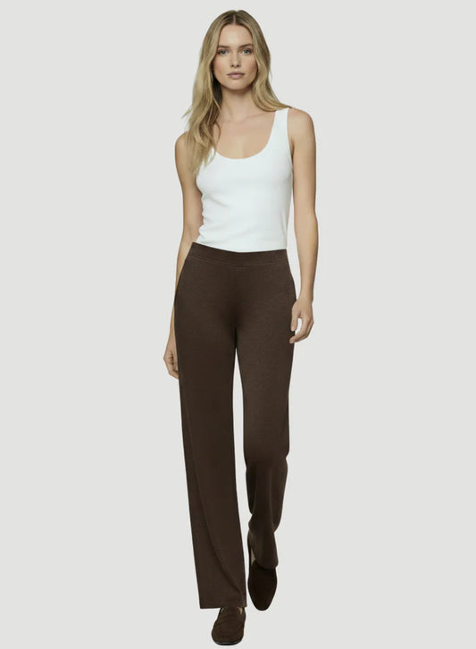 French Terry Wide Leg Pant