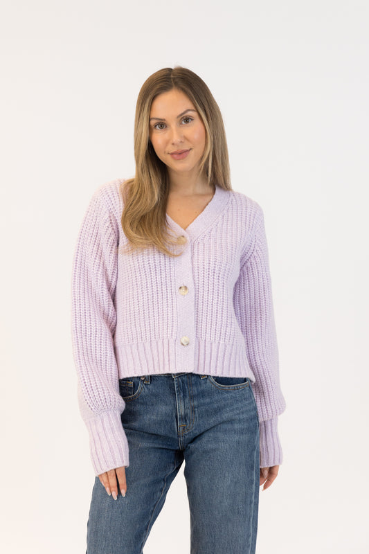 Matilda Cardigan - Lilac