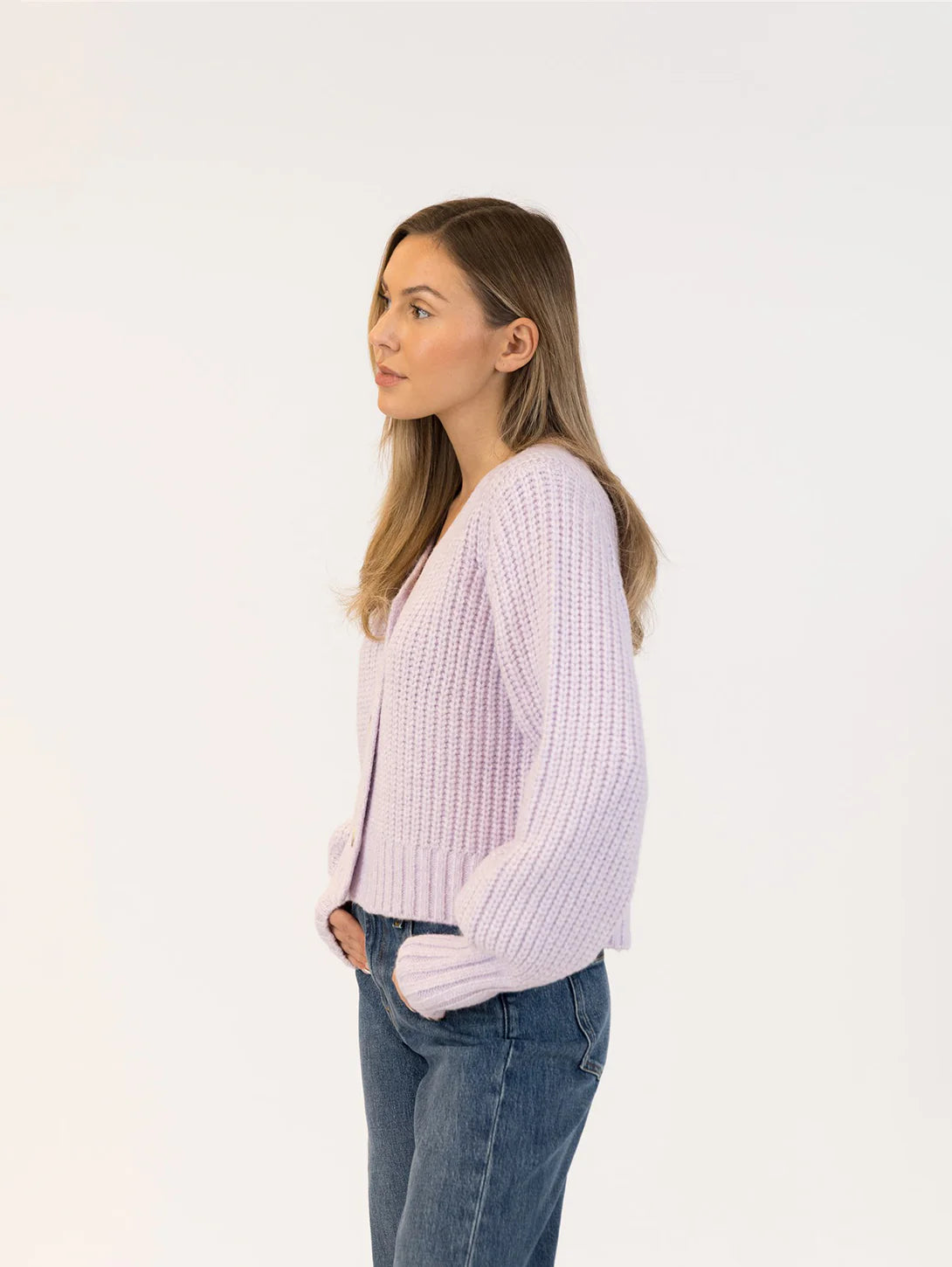 Matilda Cardigan - Lilac