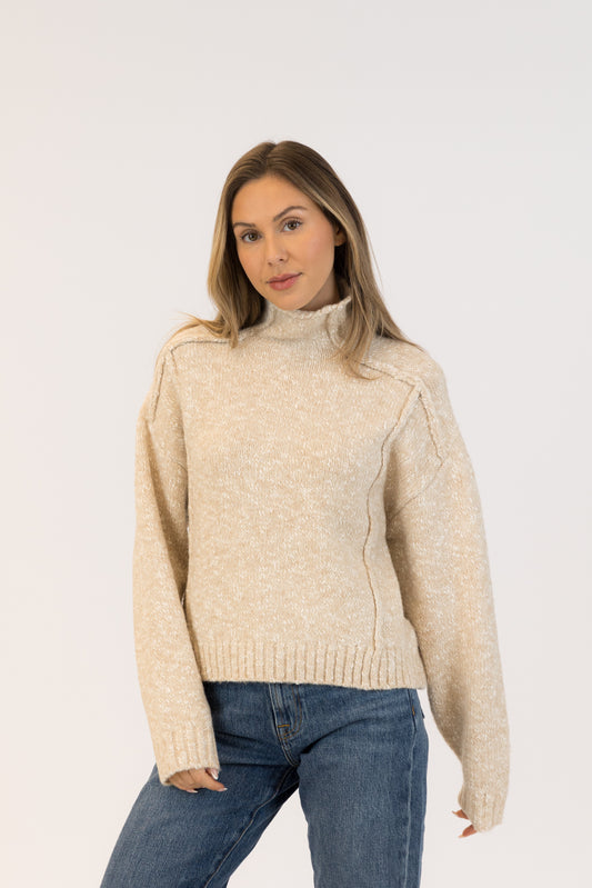 Nellie Mockneck - Beige