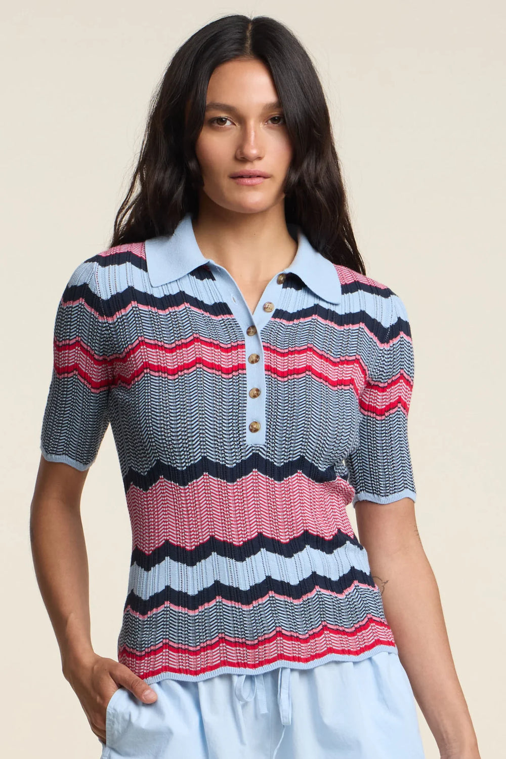 Roselle Polo - Multi