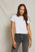 Springsteen Ringspun Cotton Tee - White