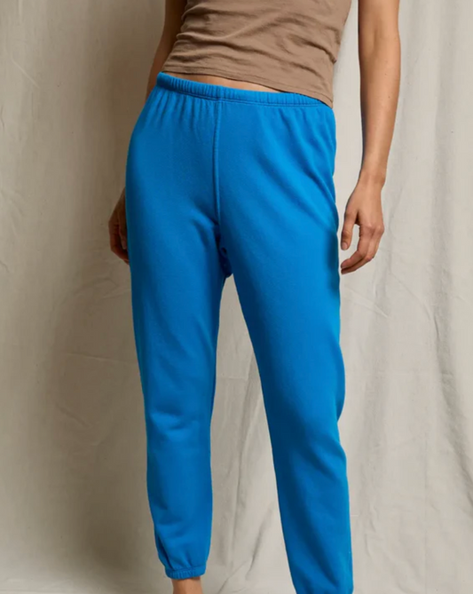 Johnny French Terry Easy Sweatpant - Cobalt