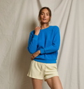 Layla French Terry Sweat Short - Custard