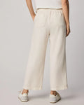 Angie Crop Wide Leg Pant - Moonstone