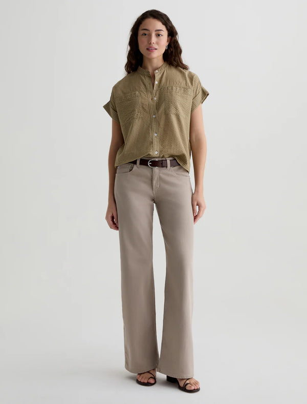 Adria Low-Rise Wide Leg - Simple Taupe