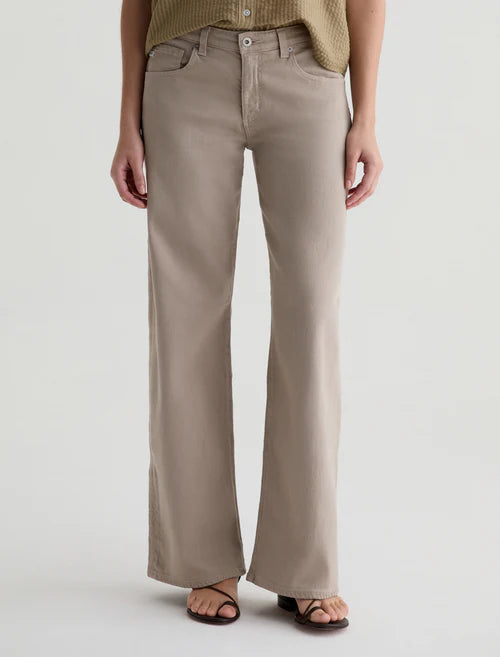 Adria Low-Rise Wide Leg - Simple Taupe