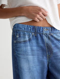 Adria Off-Duty Denim Sweatpant - After Hours