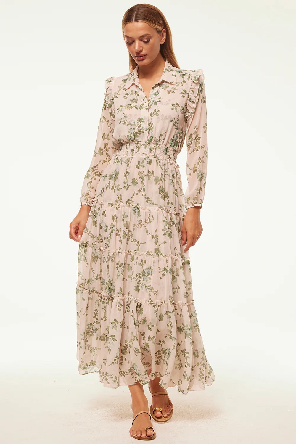 Ahreana Dress - White Sage Botanica