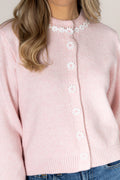 Aishadsy Novelty Daisy Cardi - Primrose