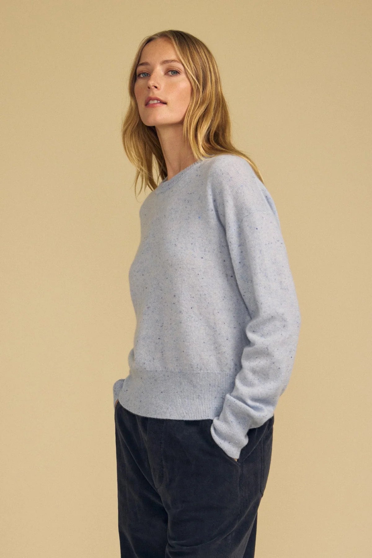 Alba Cashmere Sweater - Capri