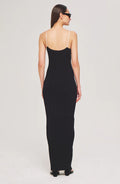 Amber Knit Dress - White / Black