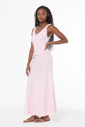 Amina Maxi Dress - Pale Pink