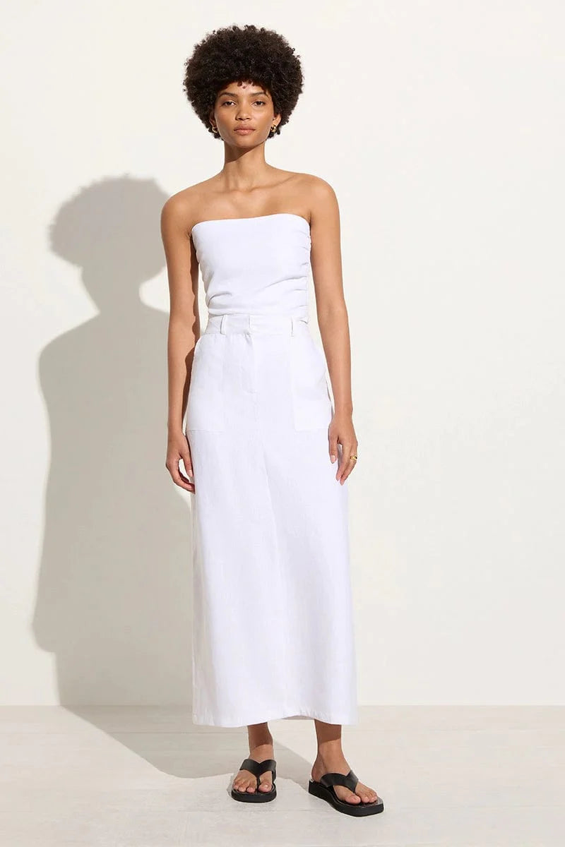 Amreli Maxi Skirt - White