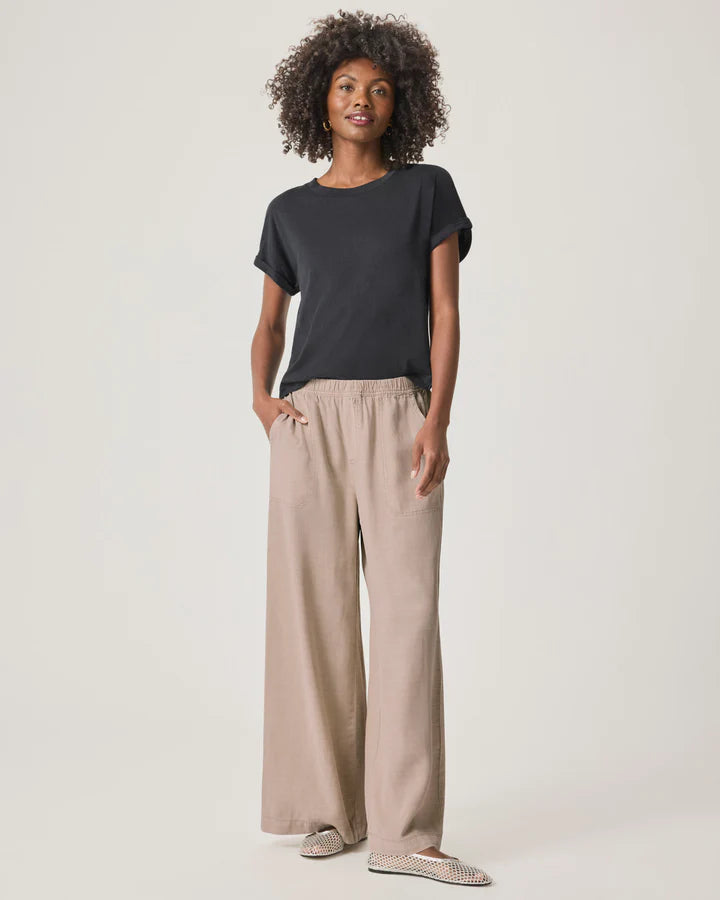 Angie Palazzo Pant - Fawn