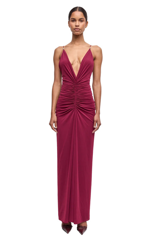 Anya Dress - Blackberry