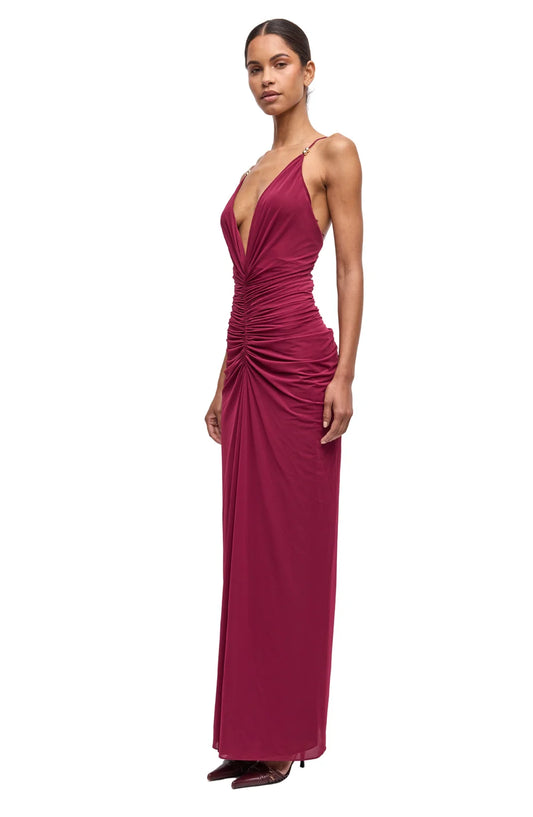 Anya Dress - Blackberry
