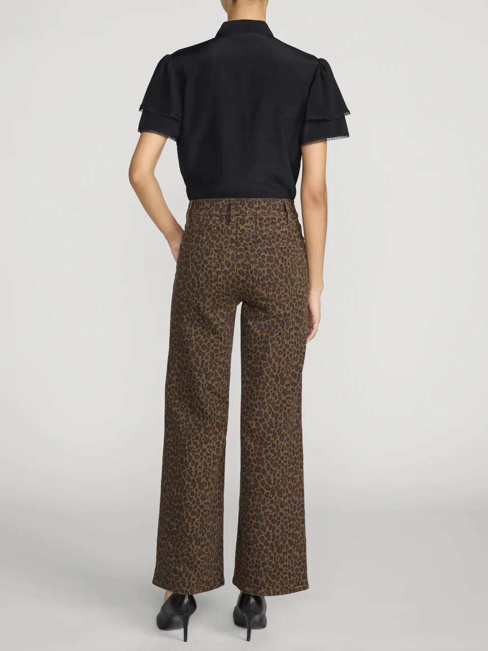 The Silk Arcadia Top - Black
