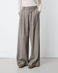 Ardoise Wide-Leg Tailored Pants - Stripe