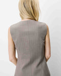 Aristide Striped Tailored Vest - Stripe