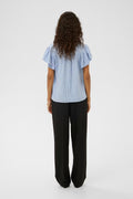 SLAria Blouse - Regatta and White Stripe