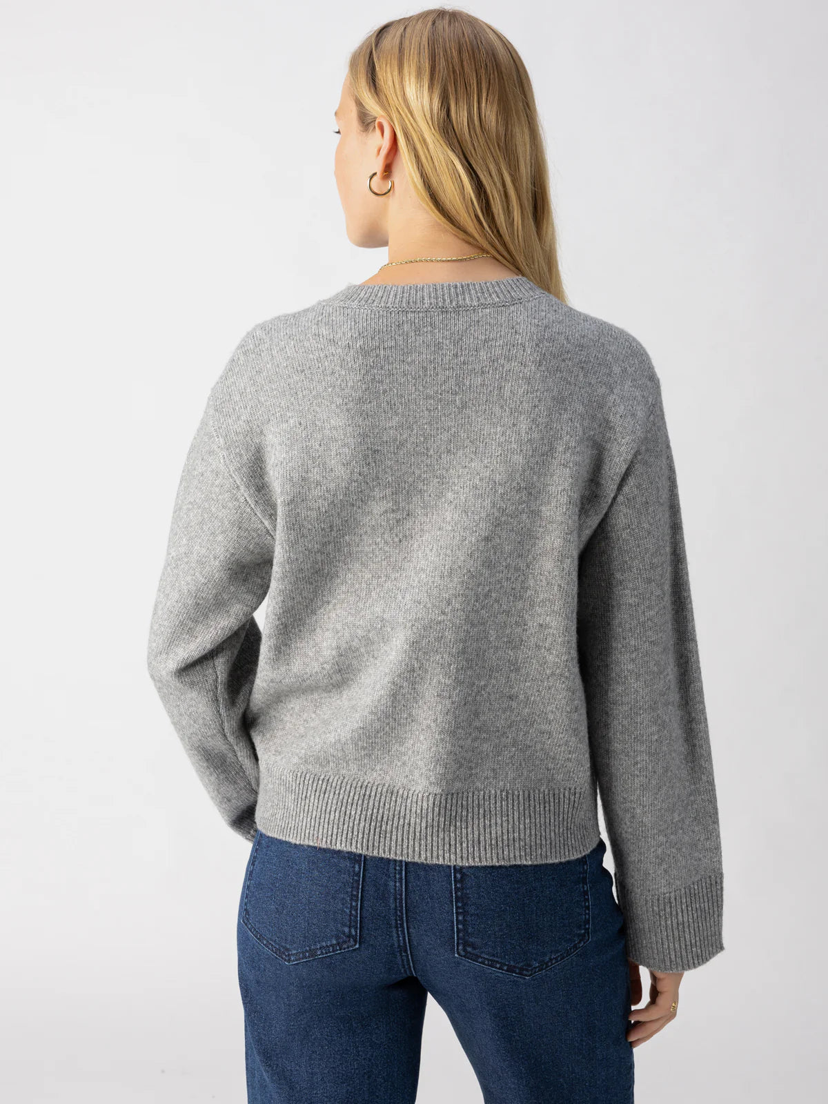 Elevated Cardi - Heather Ash